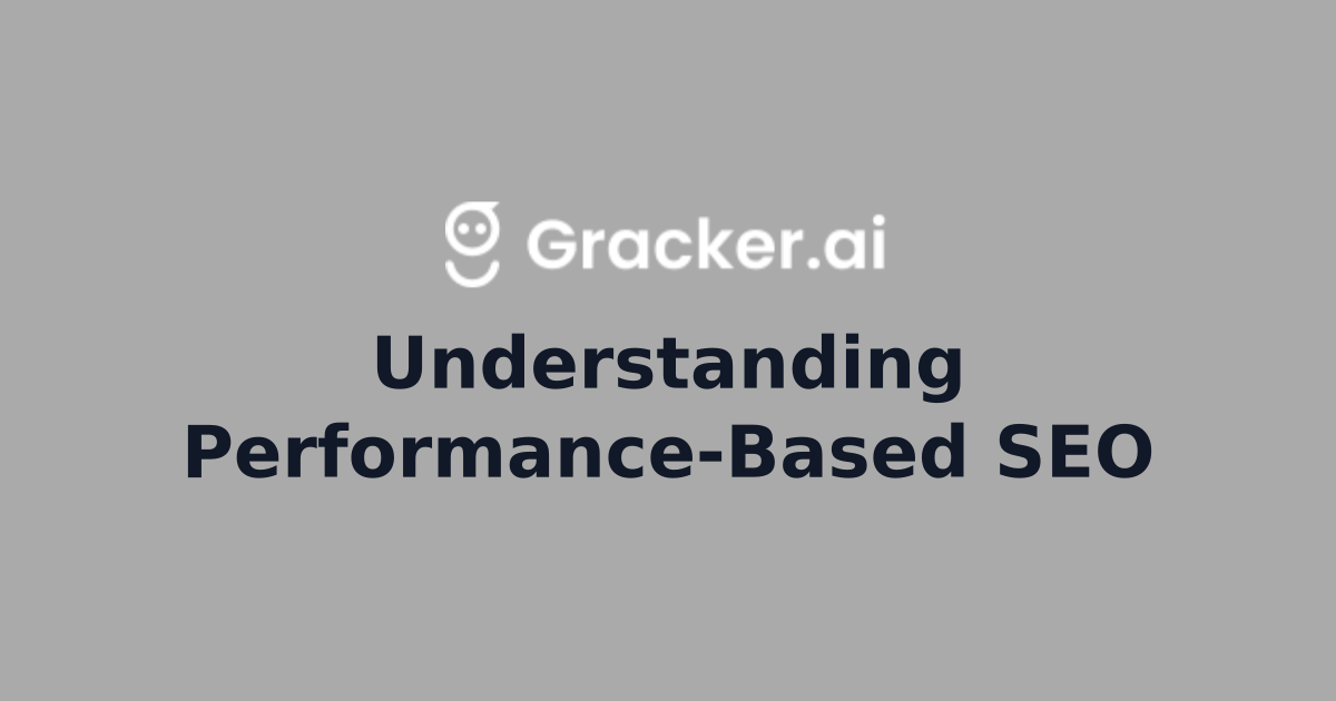 Understanding Performance-Based SEO