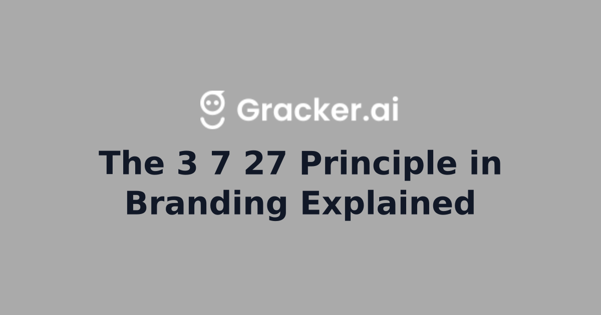 The 3 7 27 Principle in Branding Explained | CyberMarketing Hub