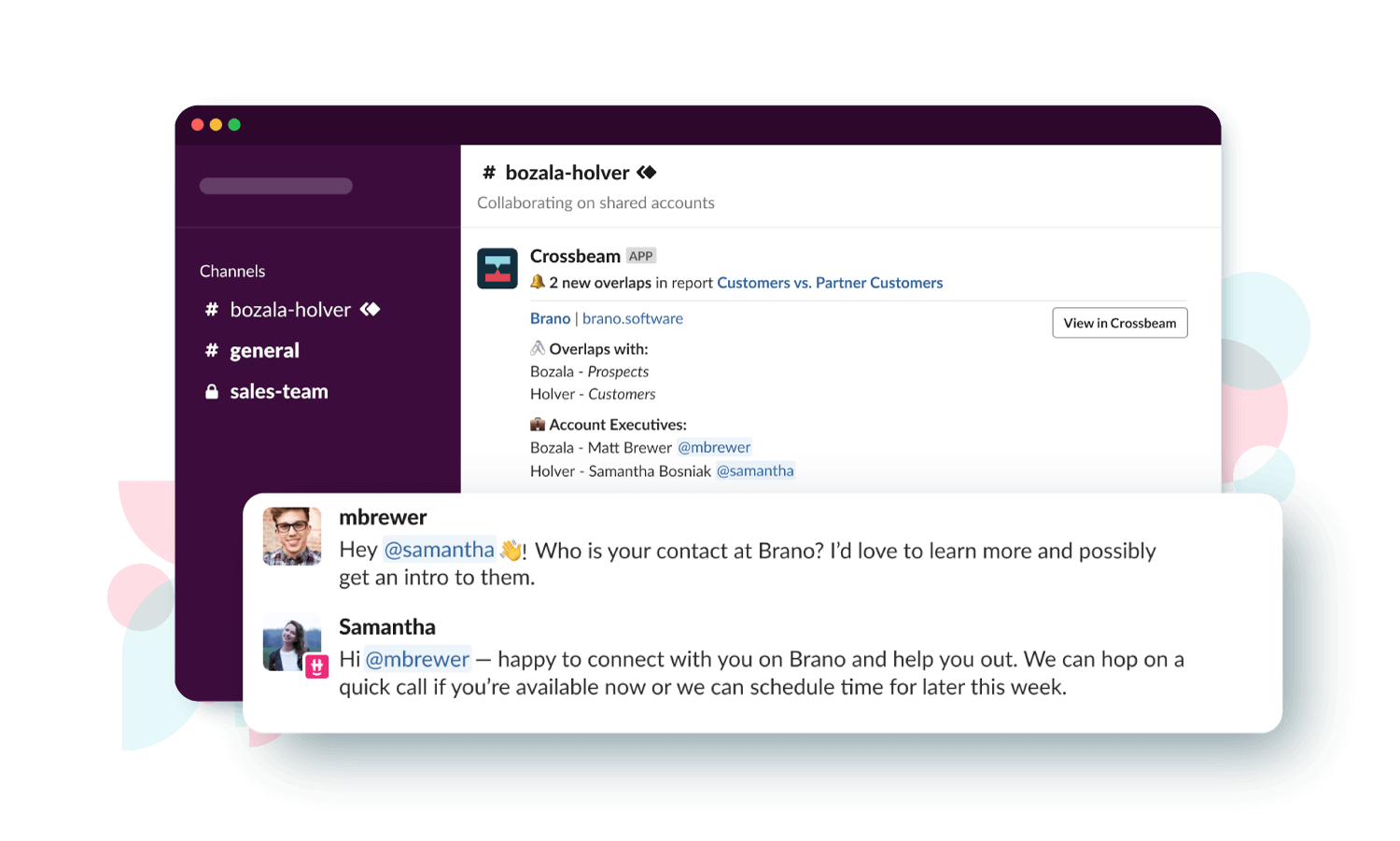 Crossbeam for Slack Connect