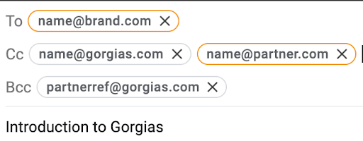 Email for Attribution