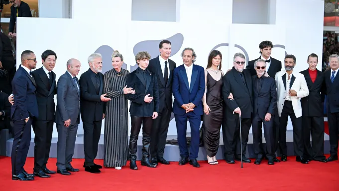 Cast of Frankenstein at Venice Film Fest