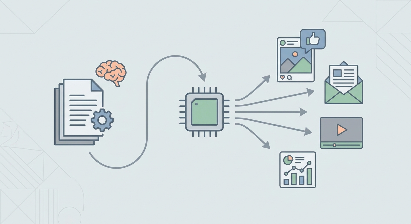 How AI Content Teams Repurpose Documents Into Marketing Assets