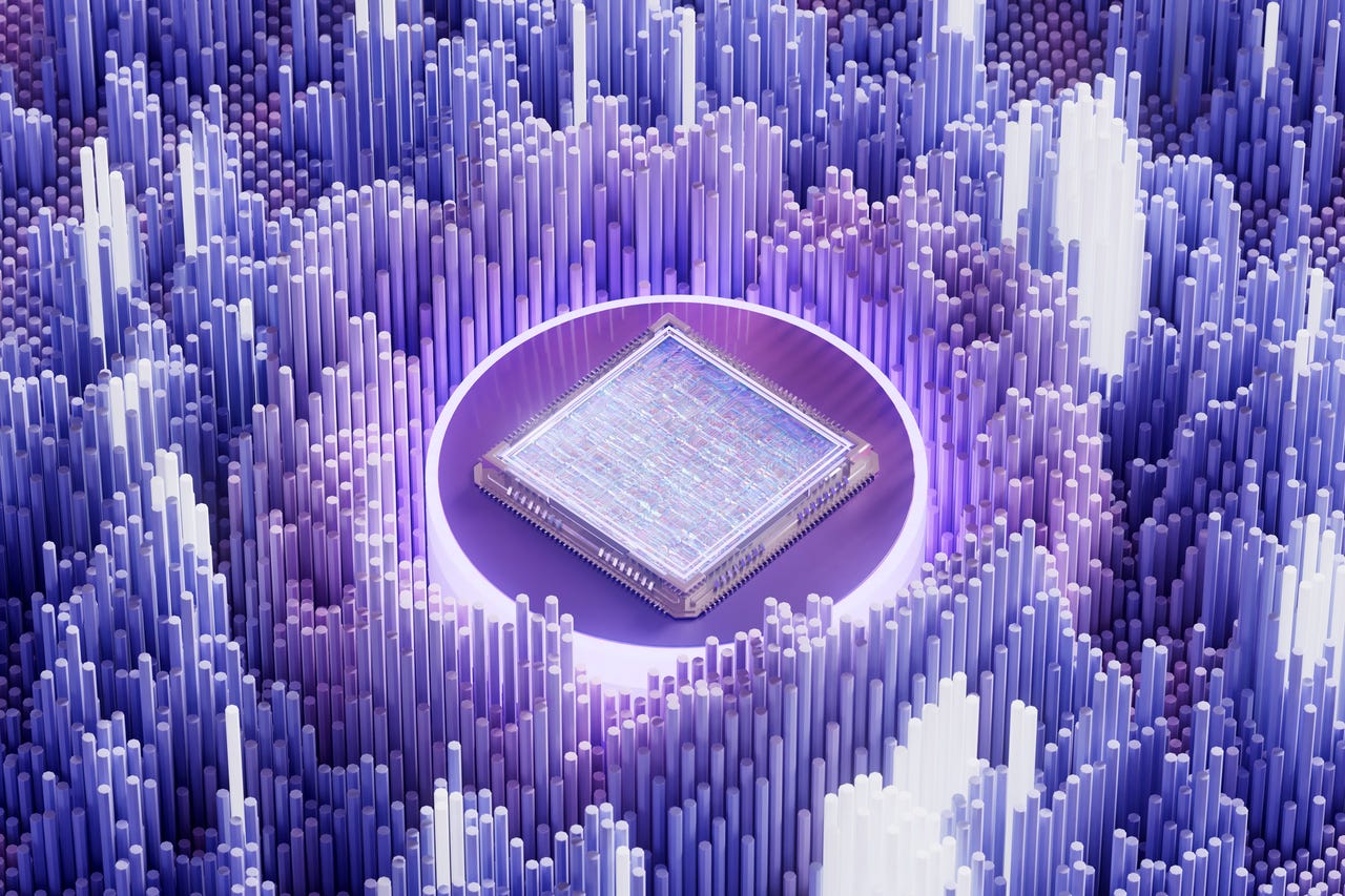Quantum computing concept