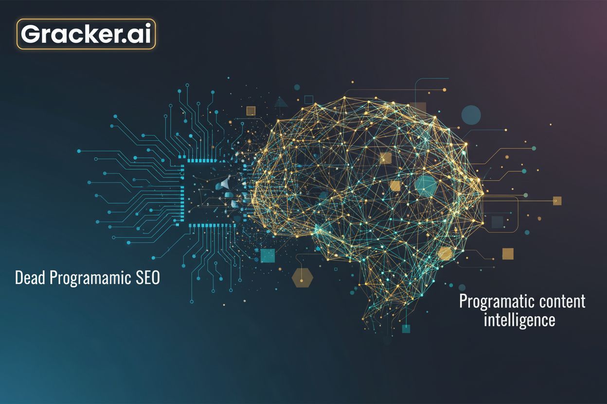 Programmatic SEO Is Dead. Programmatic Content Intelligence Is What Works Now.