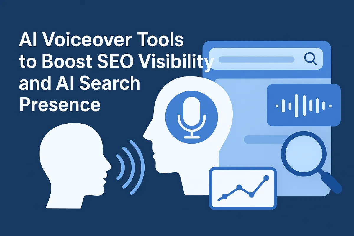 AI Voiceover Tools to Boost AEO Visibility and AI Search Presence