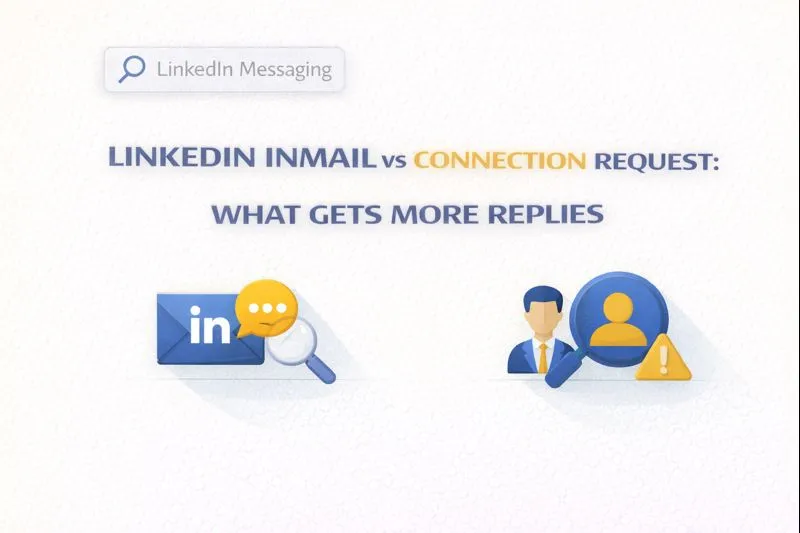 LinkedIn InMail vs Connection Request: What Gets More Replies