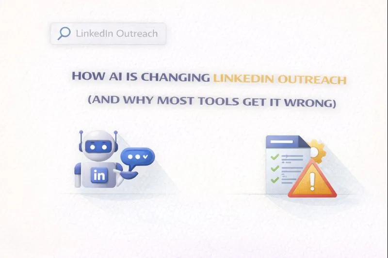 How AI Is Changing LinkedIn Outreach (And Why Most Tools Get It Wrong)