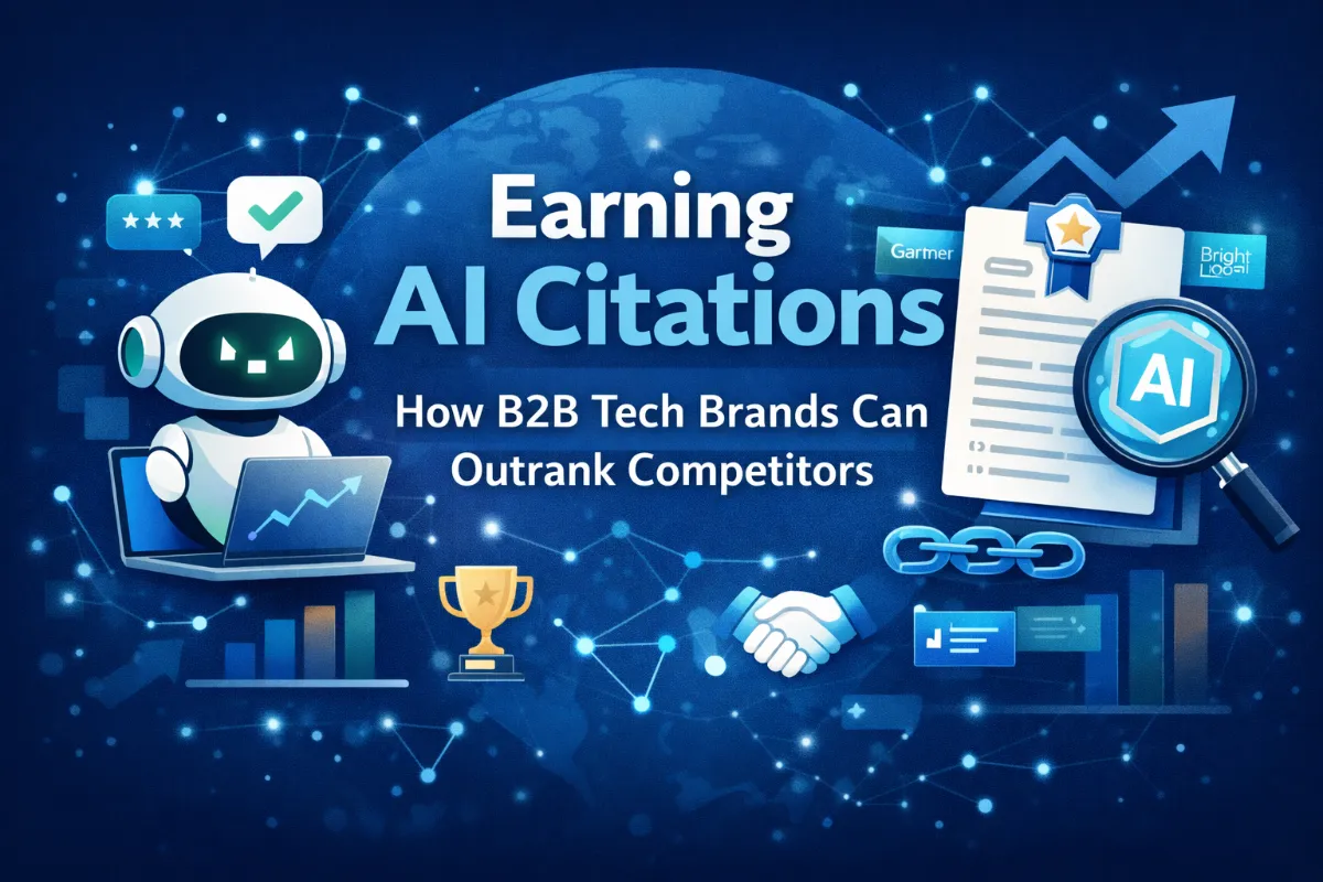 Earning the Citation: How B2B Tech Brands Can Outrank Competitors in AI-Driven Search