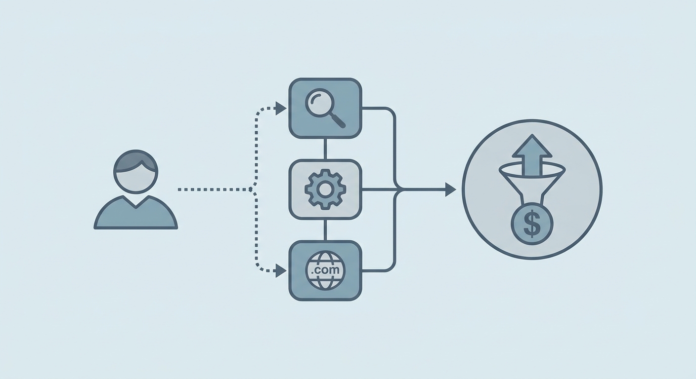 User Journey Mapping To Get A .com Domain That Converts