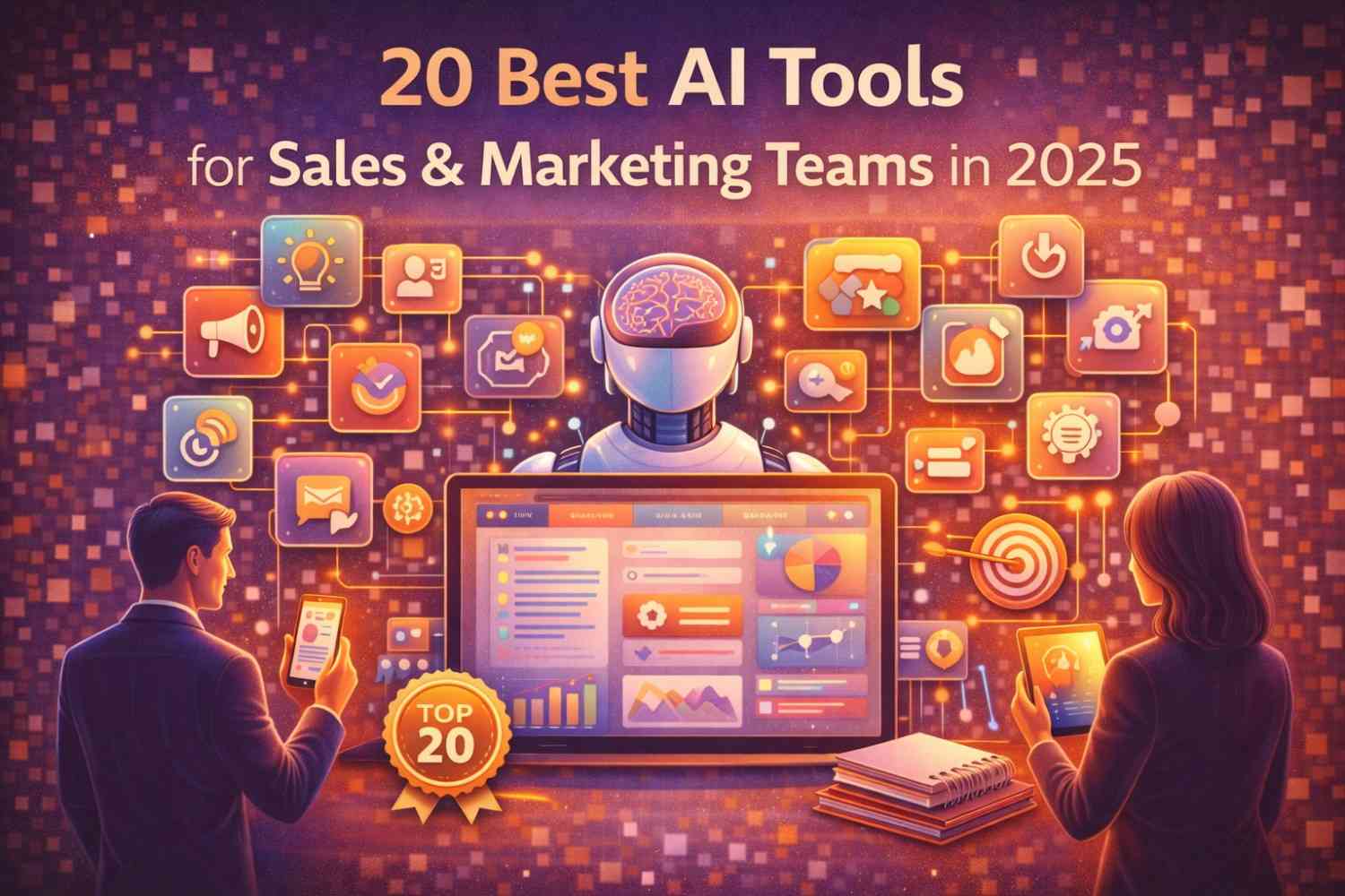 20 Best AI Tools for Sales & Marketing Teams in 2025
