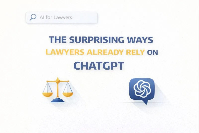 The Surprising Ways Lawyers Already Rely on ChatGPT