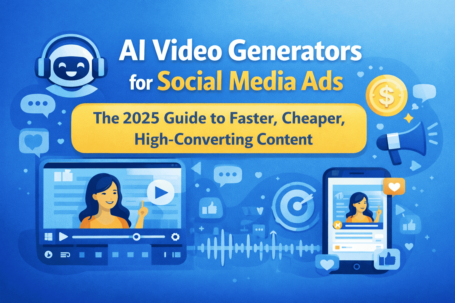 AI Video Generators for Social Media Ads: The 2025 Guide to Faster, Cheaper, High-Converting Content