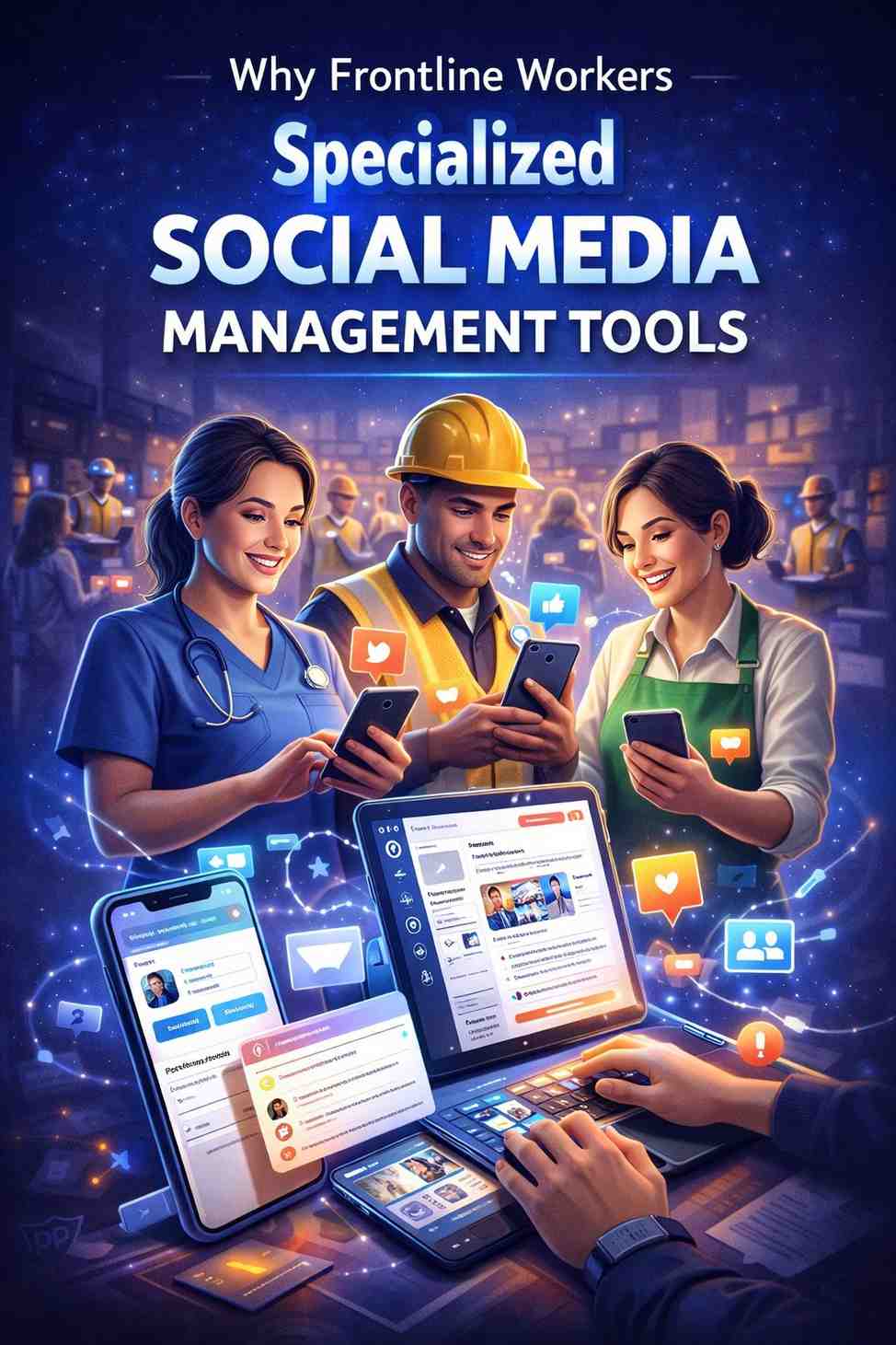 Why Frontline Workers Need Specialized Social Media Management Tools
