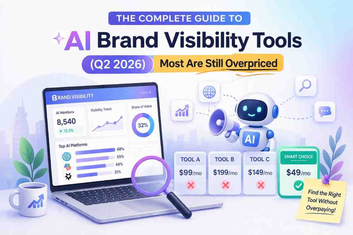 The Complete Guide to AI Brand Visibility Tools  (Q2 2026)- Most Are Still Overpriced