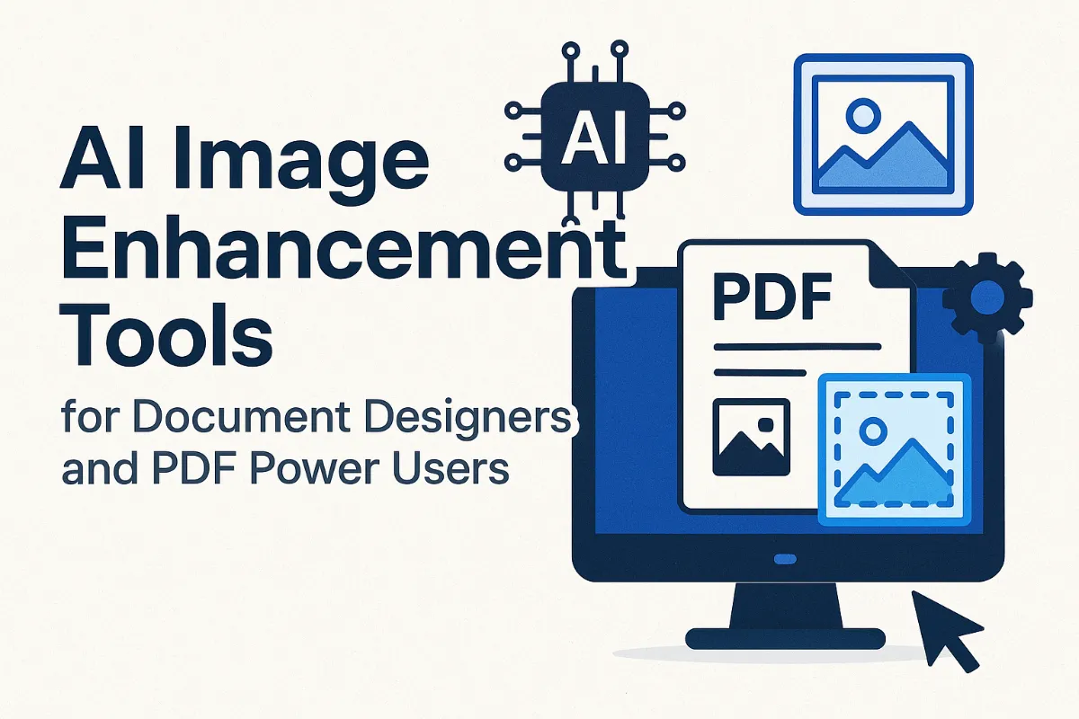 AI Image Enhancement Tools for Document Designers and PDF Power Users