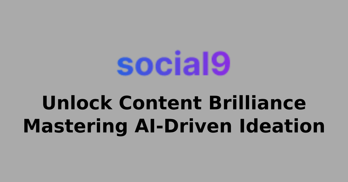 Unlock Content Brilliance Mastering AI-Driven Ideation