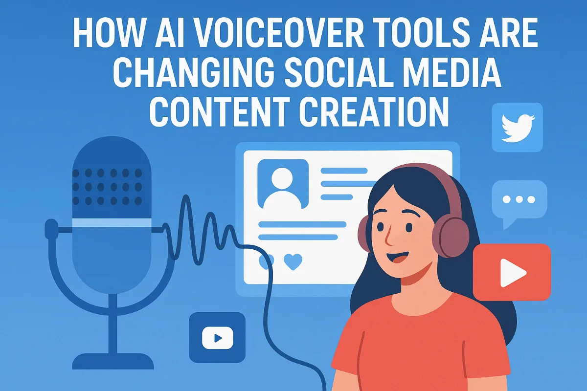 How AI Voiceover Tools Are Changing Social Media Content Creation