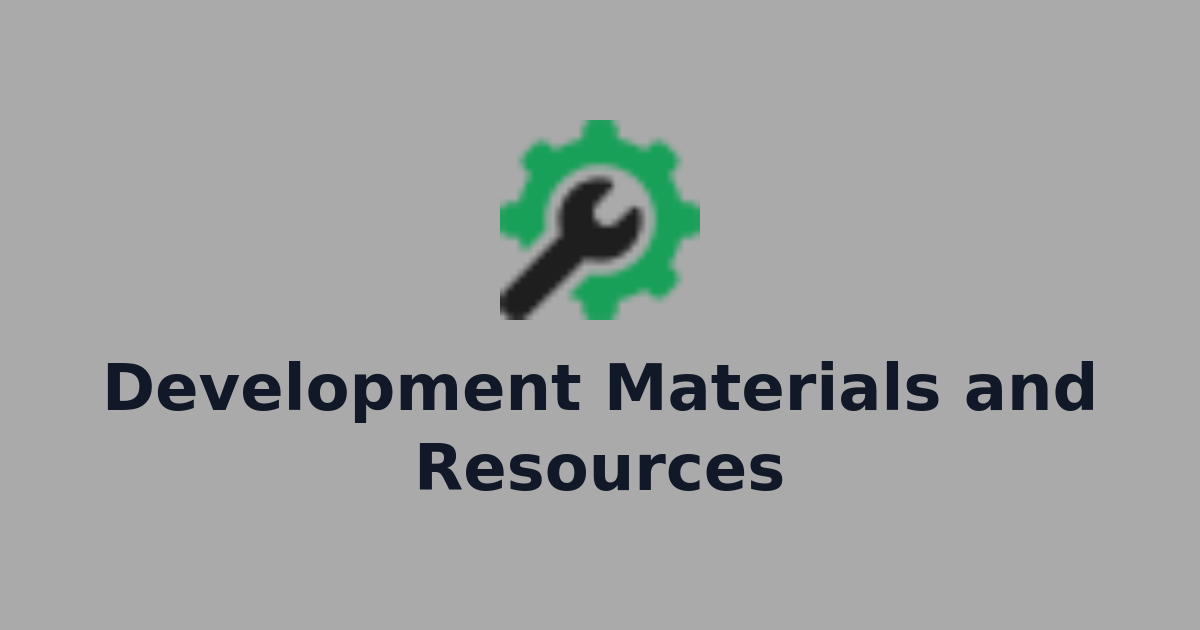 Development Materials and Resources | KodeJungle - All In One Tools for ...