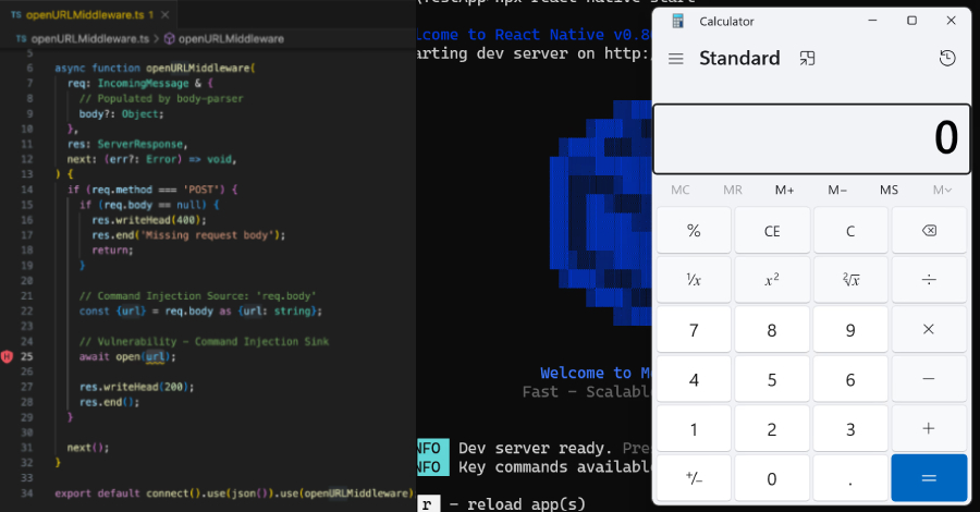 React Native CLI Flaw