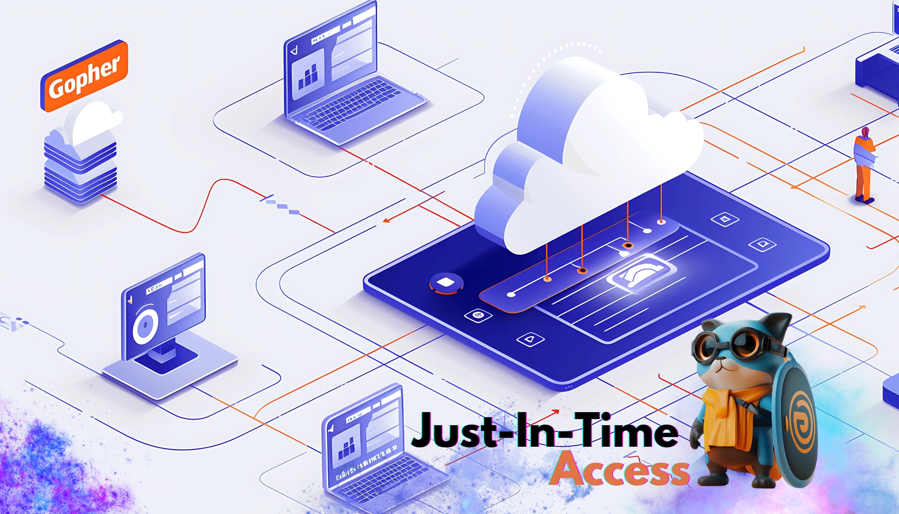 Gopher JITA: Secure and Simple Just-in-Time Access for Enterprise Environments
