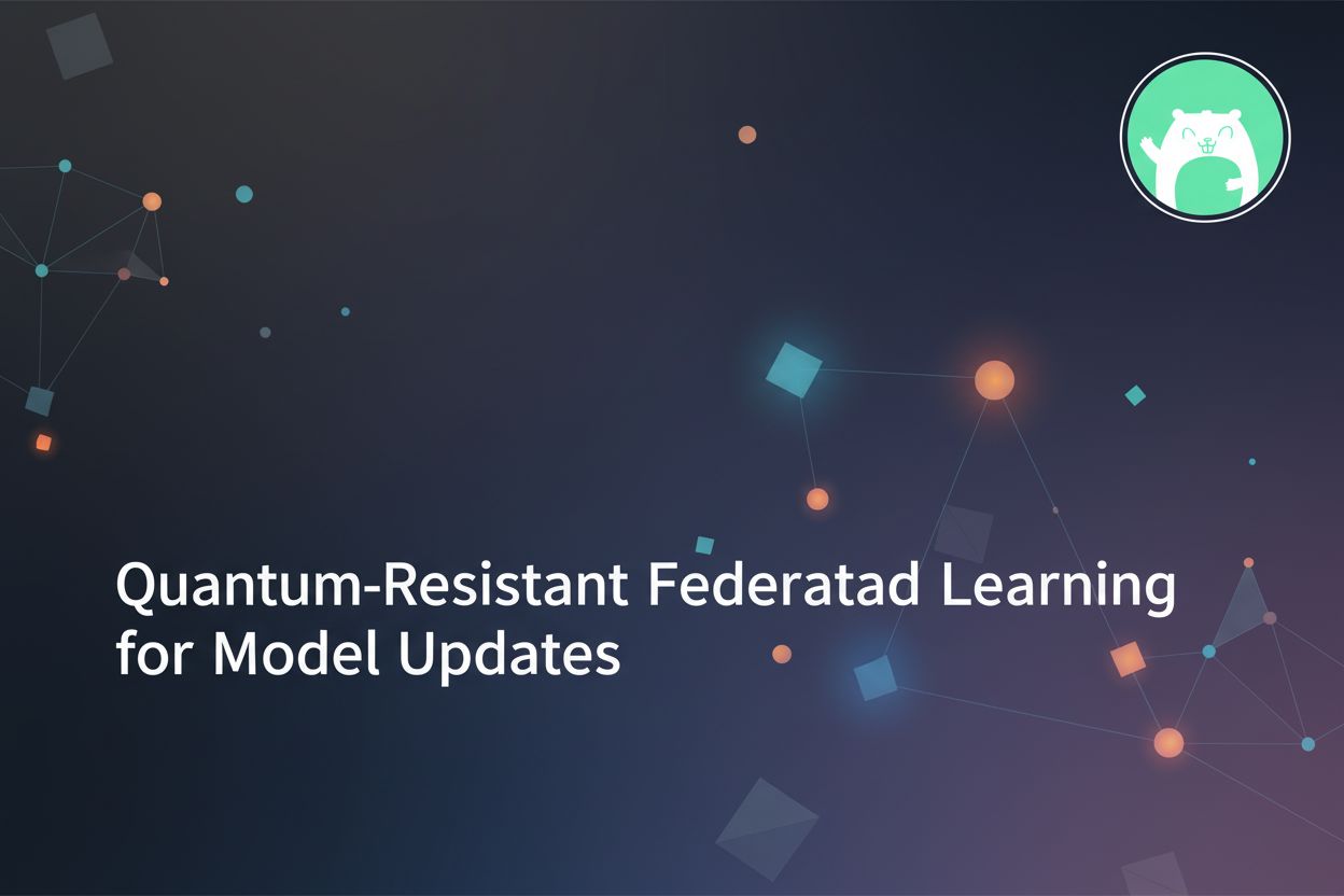 Quantum-Resistant Federated Learning for Model Updates