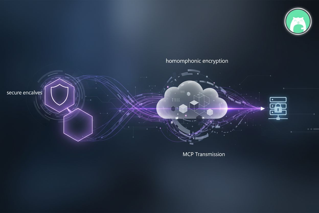 Secure Enclaves and Homomorphic Encryption for Model Context Protection during MCP Transmission