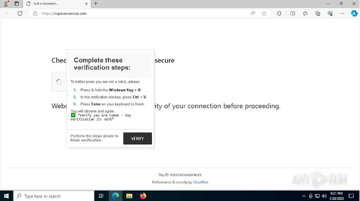 ClickFix Attack Flow