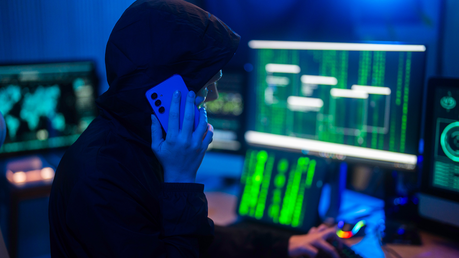 Anonymous computer hacker
