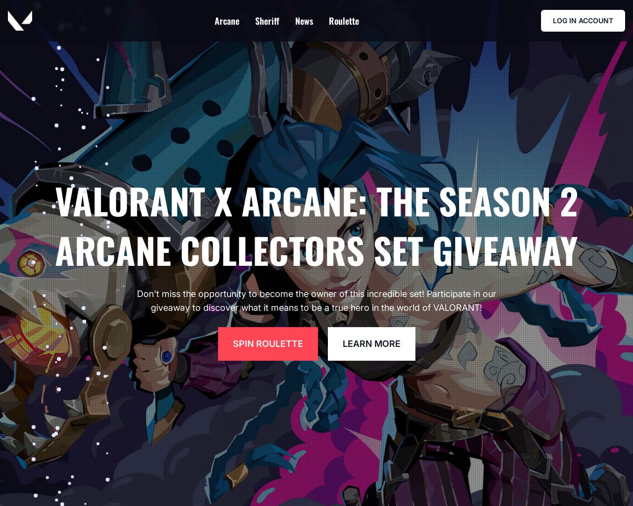 A deceptive giveaway link misleading Valorant online players