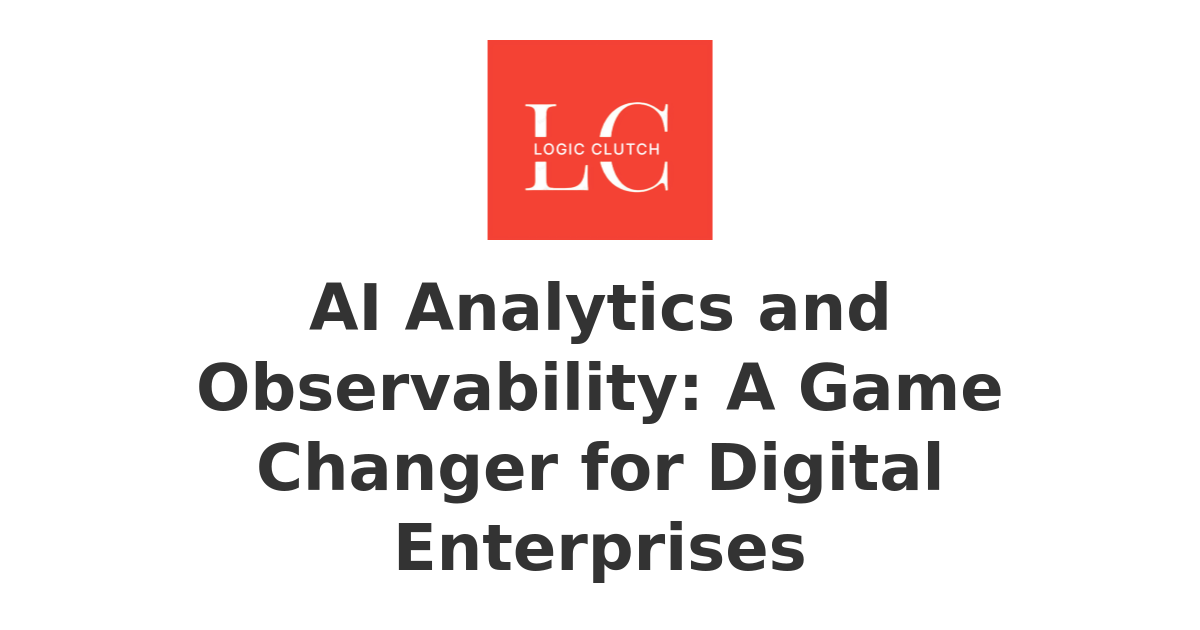 rvs analytics Images High Quality Grahic AI Analytics and Observability: A Game Changer for Digital Enterprises ...