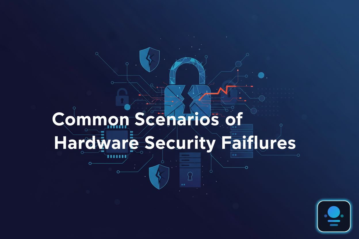 Common Scenarios of Hardware Security Failures