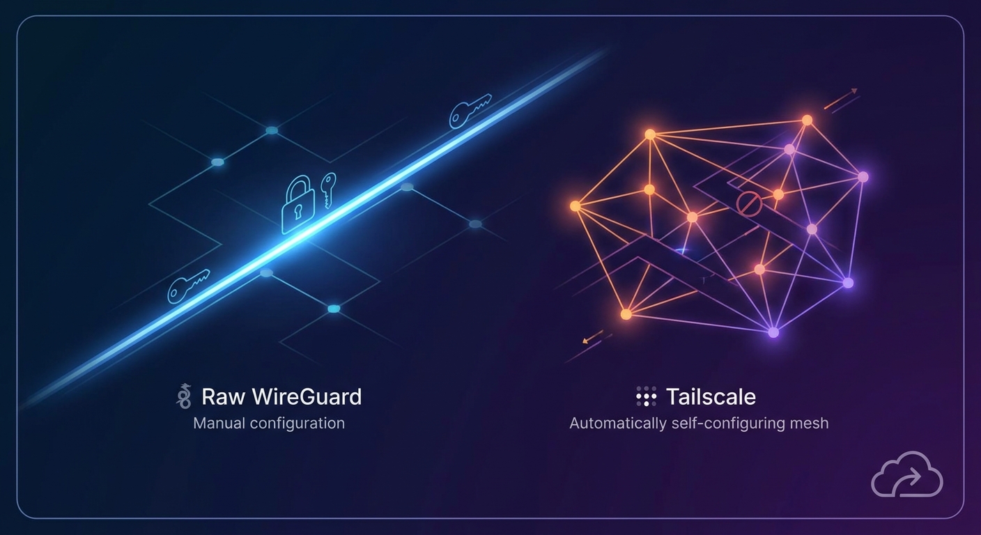 Comparing Tailscale and Raw WireGuard: Insights from a Month of Use