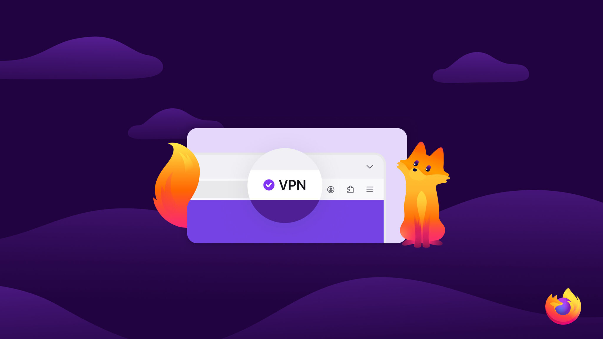 VPN toggle for Mozilla Firefox