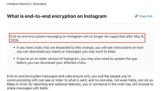 Encrypted Chat Notification