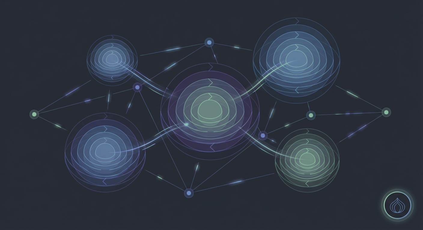 Roteamento Onion Multi-Hop em Arquiteturas Descentralizadas