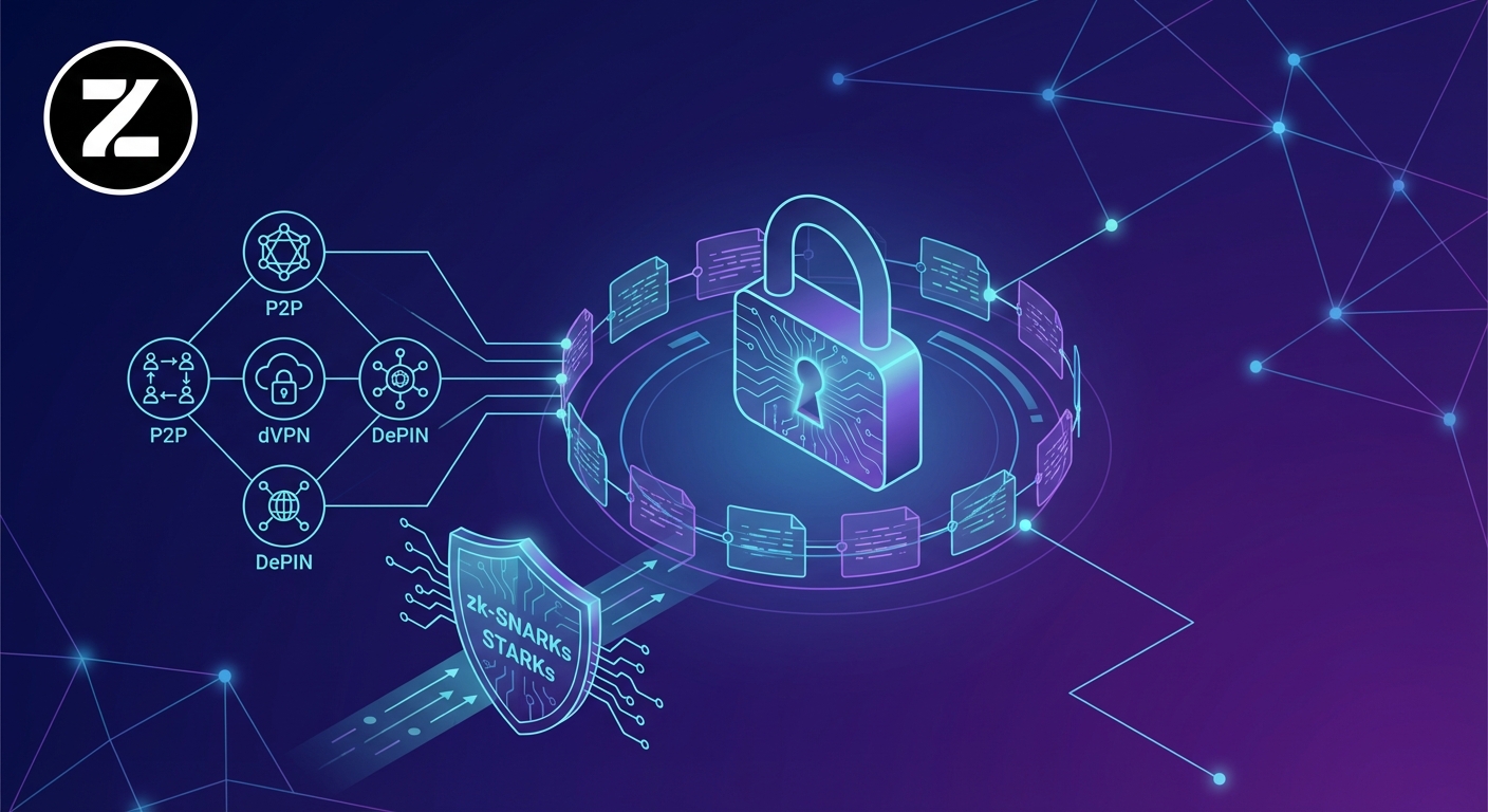 P2Pメタデータ保護：ゼロ知識証明 | dVPN & DePIN