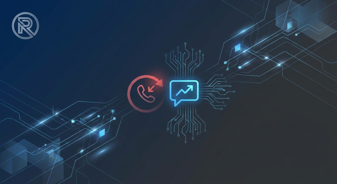 Real-time SMS-back integration for instantaneous missed call lead recovery