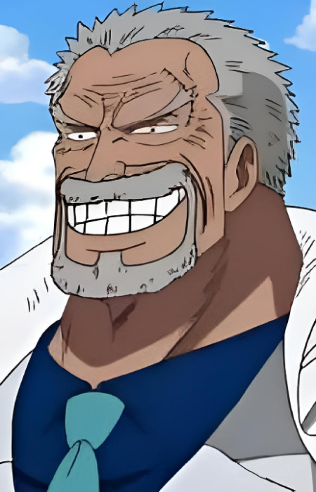 Monkey D., Garp headshot