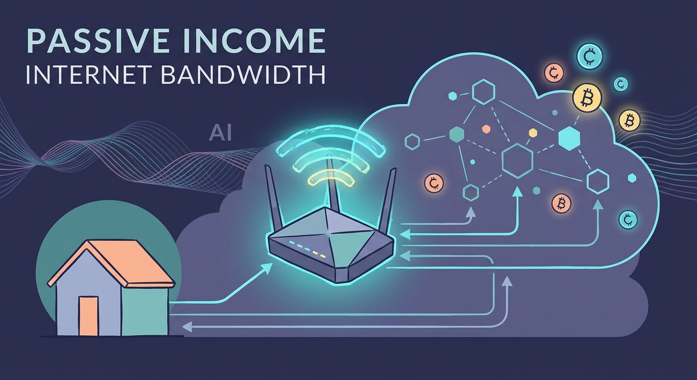 Passive Income with Bandwidth Sharing: A Beginner’s Guide to Earning Crypto in 2026