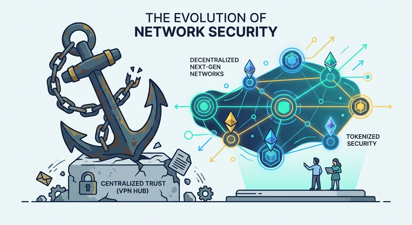 Is Your VPN Obsolete? Why Next-Gen Tokenized Networks Offer Superior Security