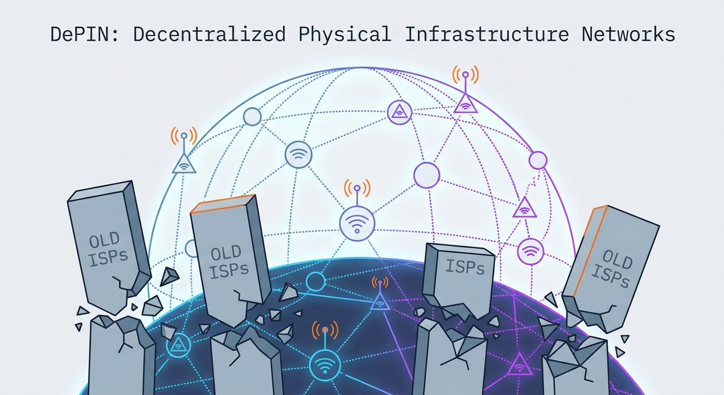 DePIN Explained: How Decentralized Physical Infrastructure Networks Are Revolutionizing Internet Access