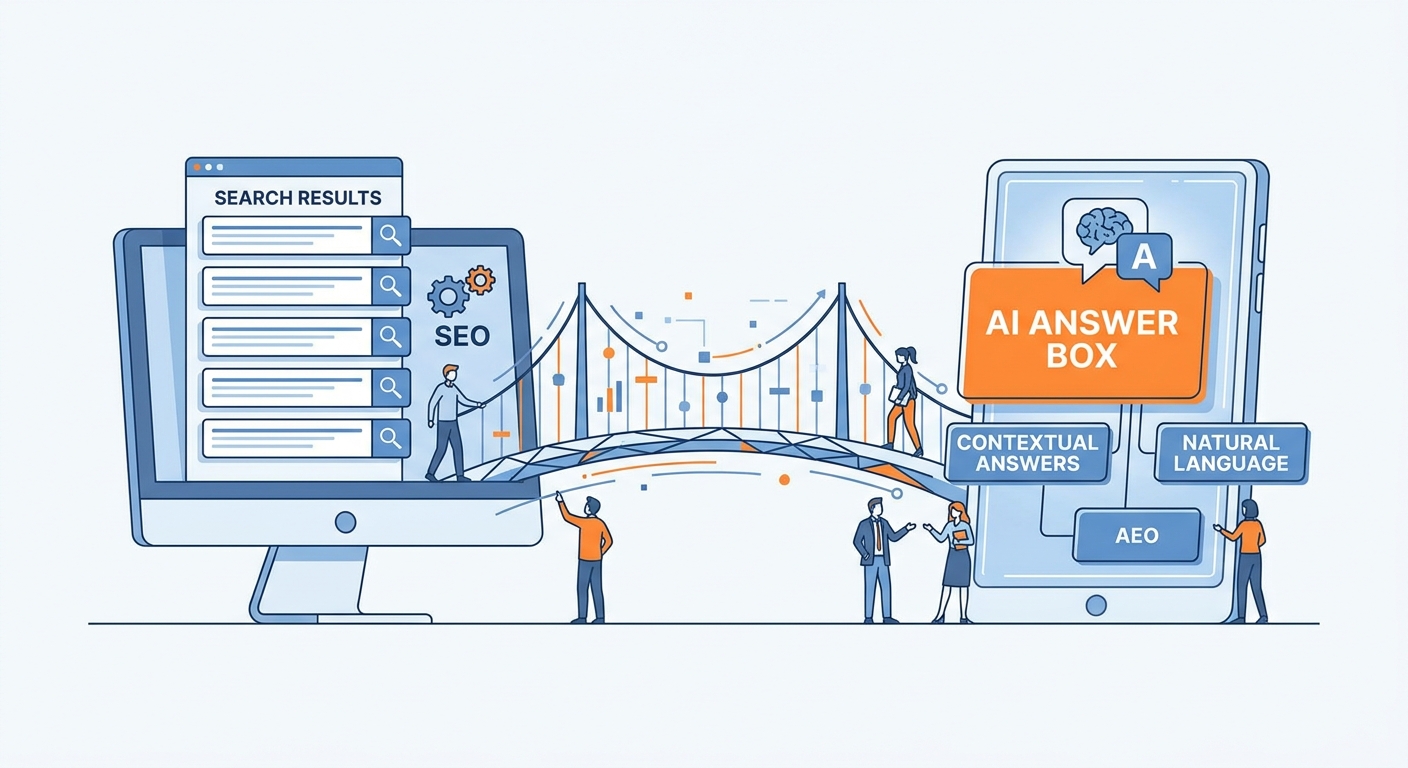 AEO vs SEO: Why B2B SaaS Companies Need Both in 2025