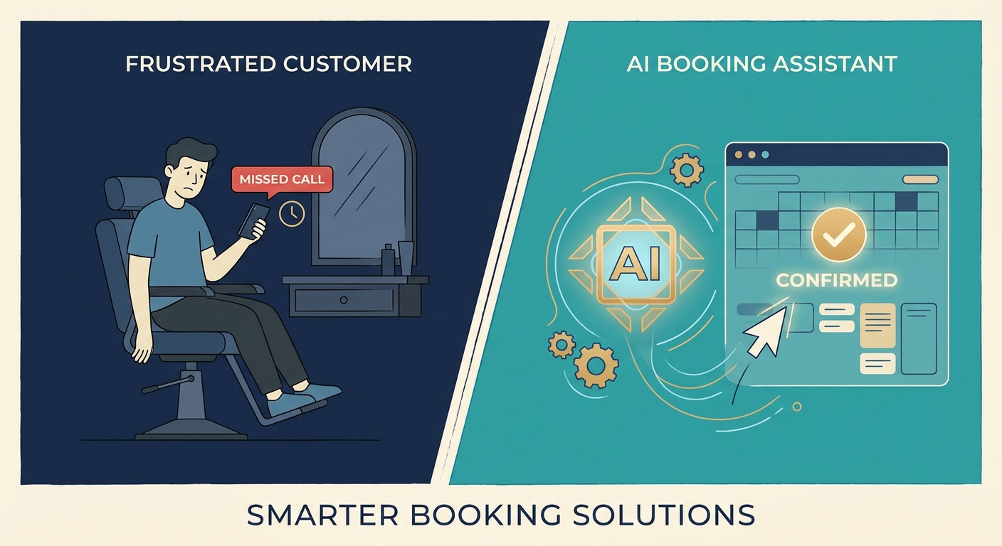 AI Receptionist for Salons, Spas & Restaurants: Stop Losing Weekend Bookings