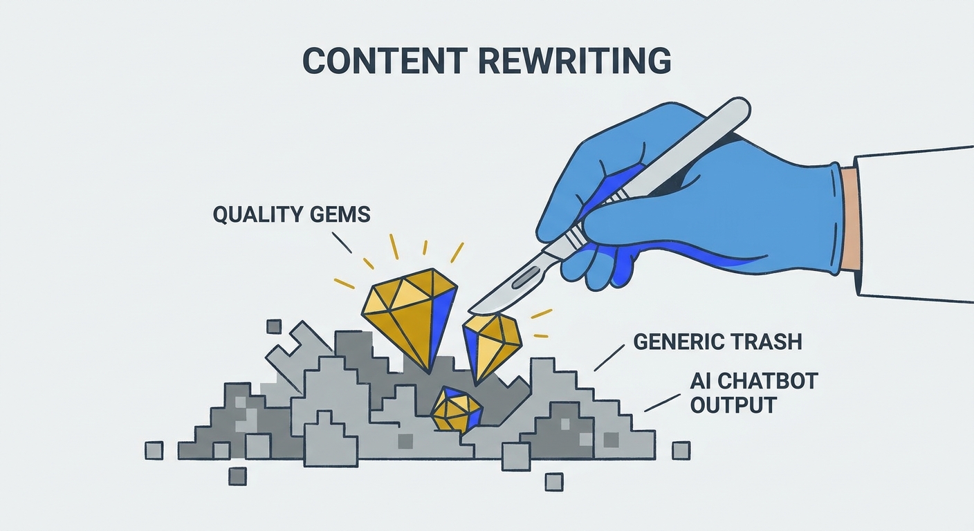Content Rewriting Best Practices: When and How to Use AI