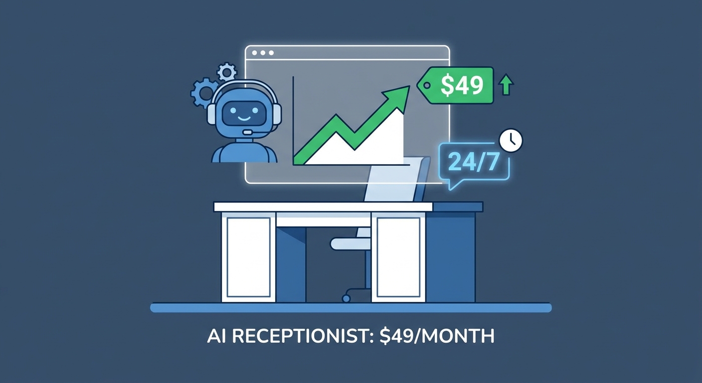 ROI of an AI Receptionist: The Math Behind $49/Month