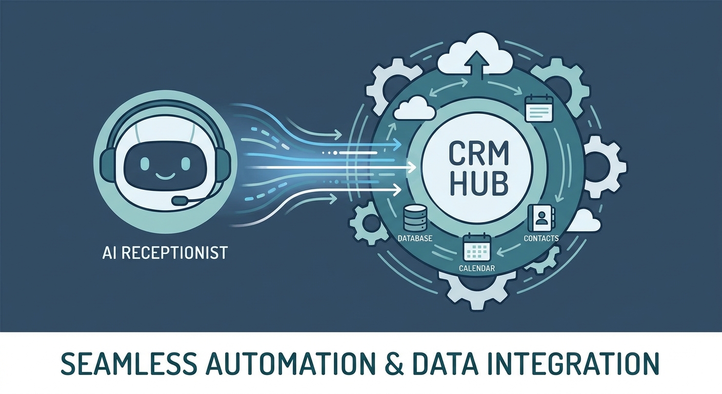AI Receptionist CRM Integration: Sync Every Call to HubSpot and Salesforce