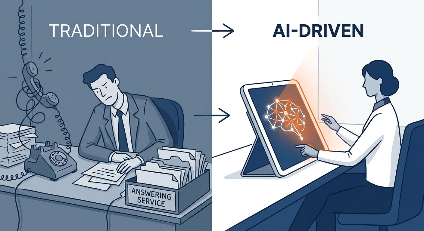 Answering Service Alternatives: Why Smart Businesses Are Switching to AI