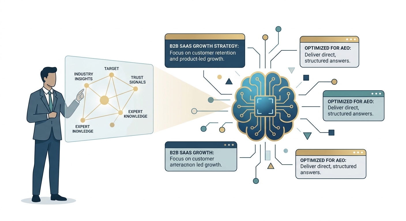 Answer Engine Optimization (AEO): The New Playbook for B2B SaaS Authority