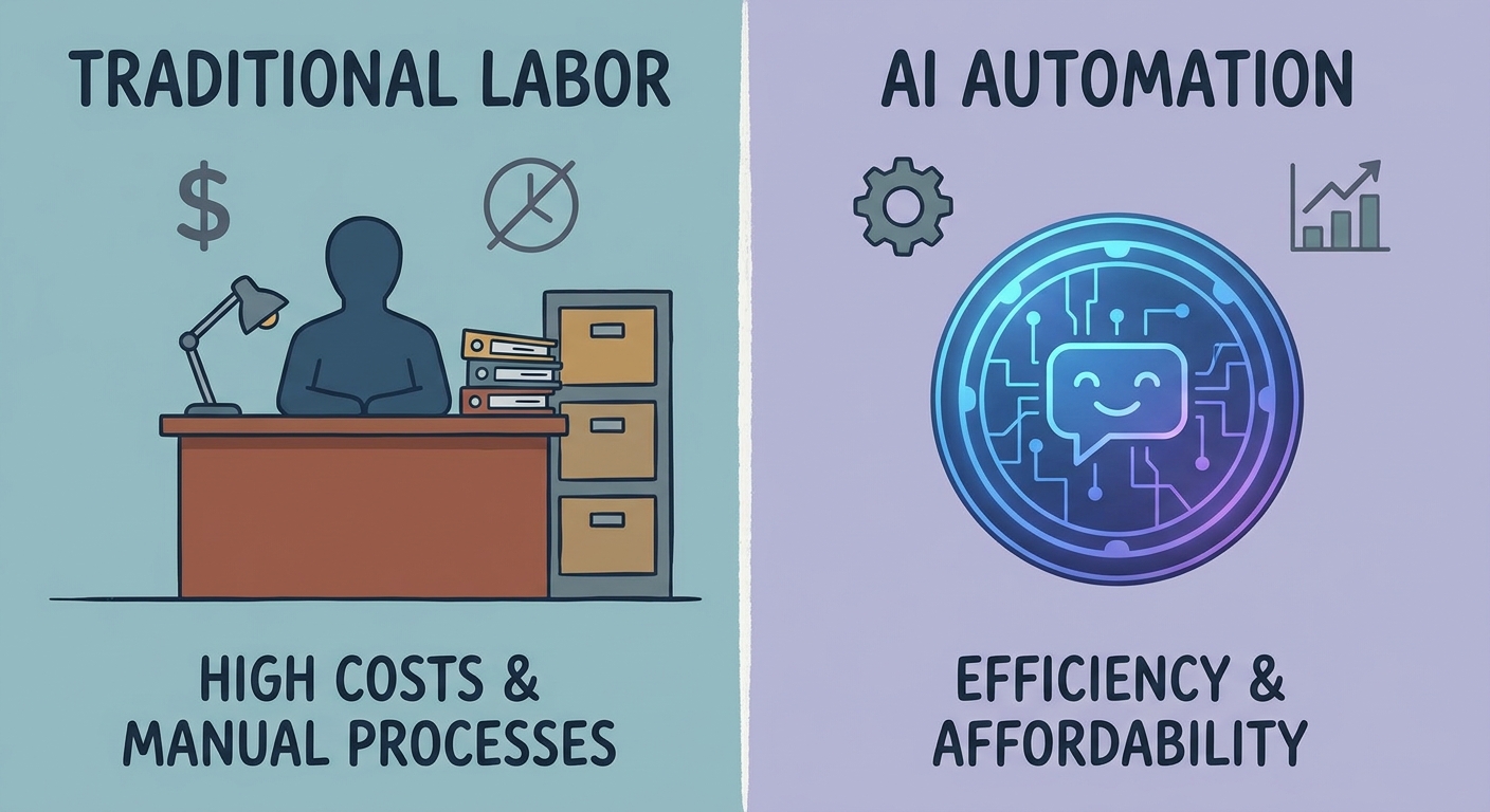 Receptionist Salary vs. AI Receptionist Cost: A 2026 Breakdown for Small Business Owners