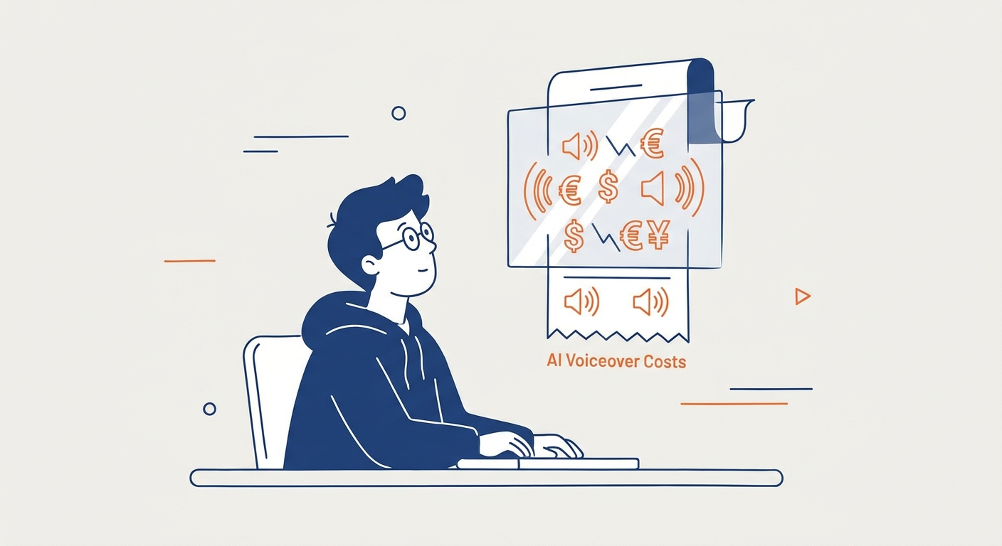 How Much Does AI Voiceover Actually Cost Per Video? (Real Numbers)
